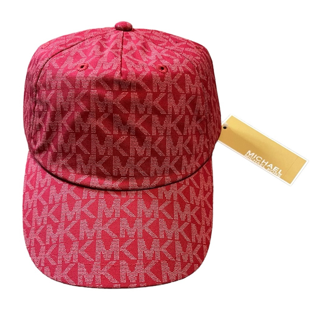 🎉 HP 🎉 🆕 MICHAEL Michael Kors Monogram Logo Baseball Cap